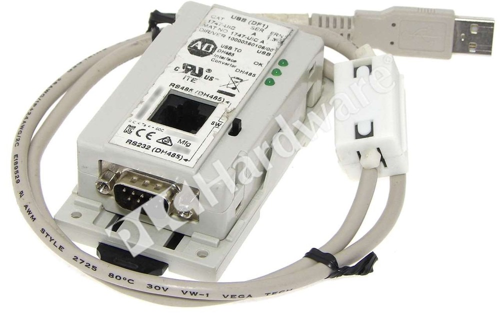 Allen Bradley 1747-UIC Series A USB to RS-232/RS-485 Interface Converter