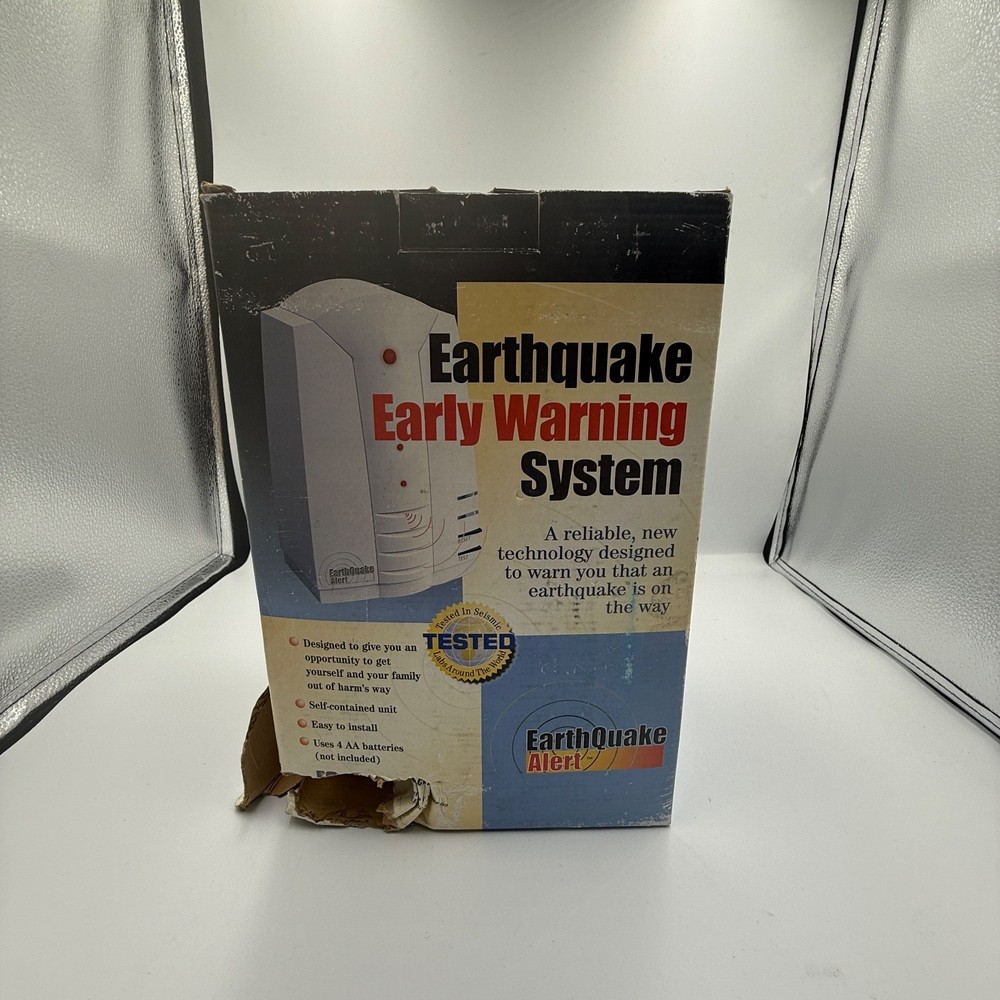 Earthquake Early Warning System EQ Technologies Alarm