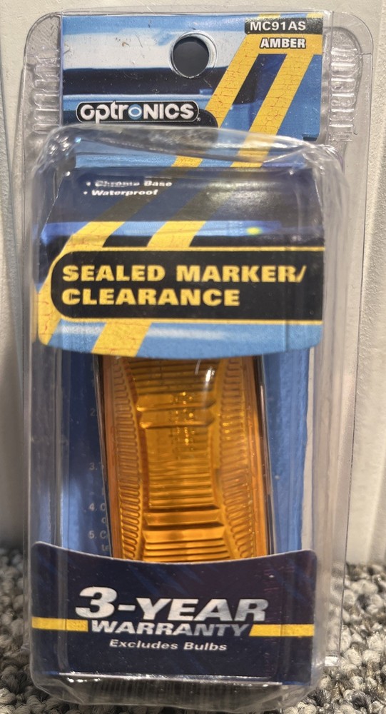 Optronics Yellow Sealed Marker-Clearance Light #MC91AS