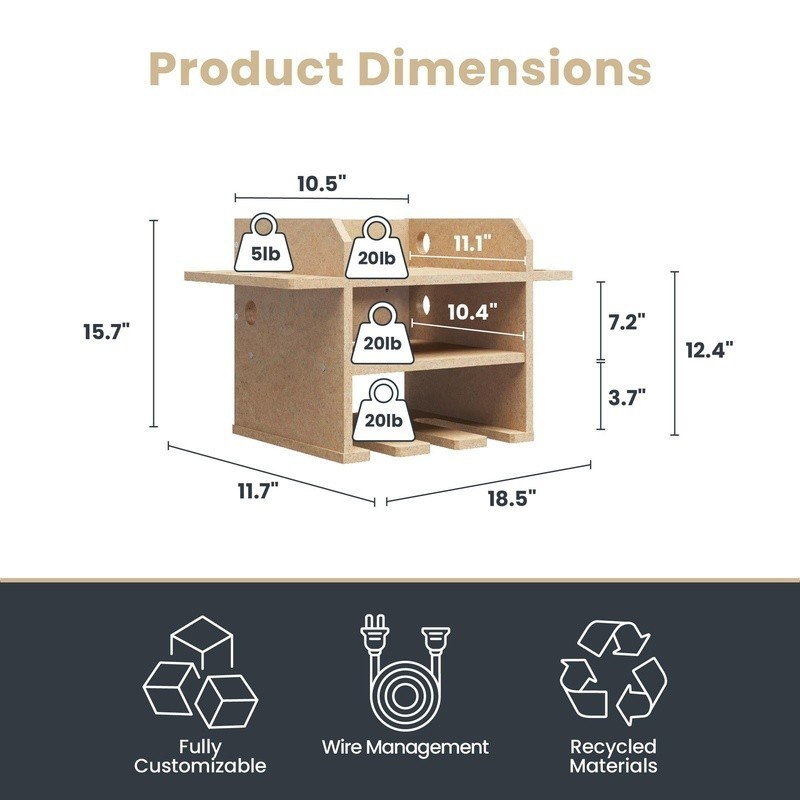 Wall Mounted Tool Storage Organizer Power Drill Dock Garage Workshop Solution US