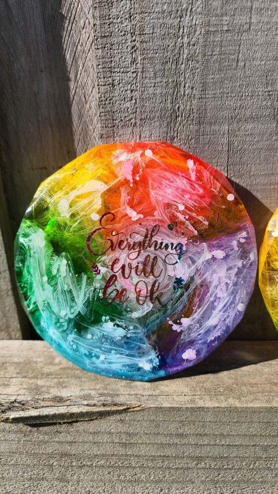 Homemade Resin Coasters