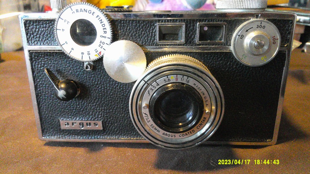 Vintage Argus C-3 Rangefinder Camera 50mm