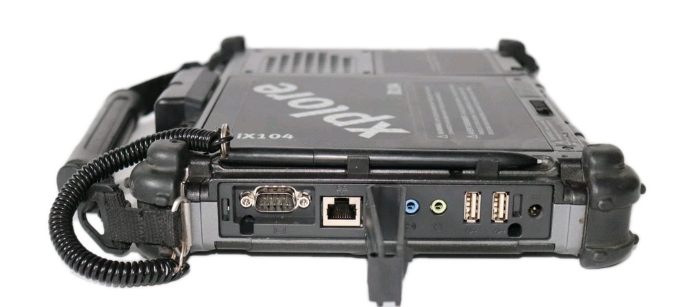 Zebra XPLORE TECHNOLOGIES ix104 Rugged-IP67 Dual-Mode Tablet Windows 11 Pro OS