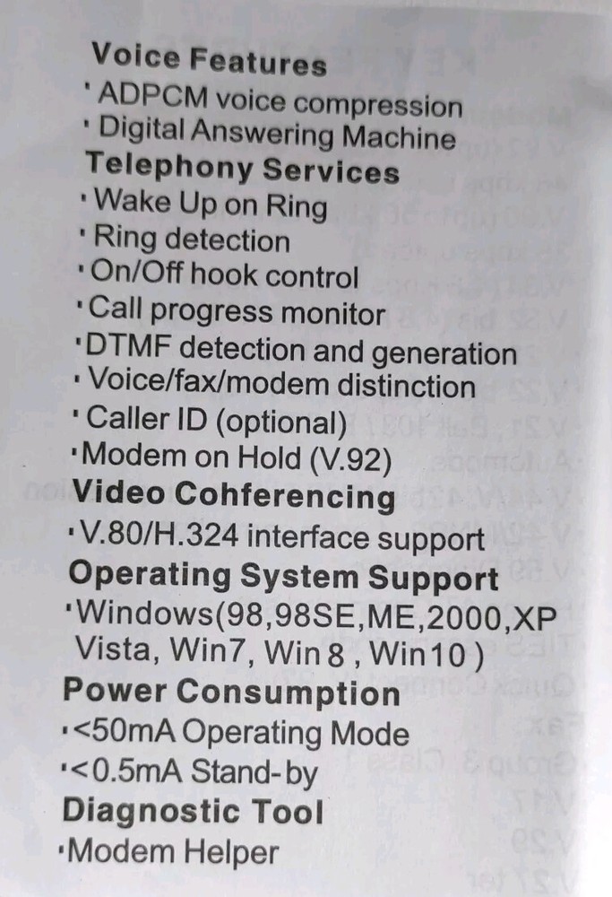 USB 2.0 Fax Modem External X002rmpni9