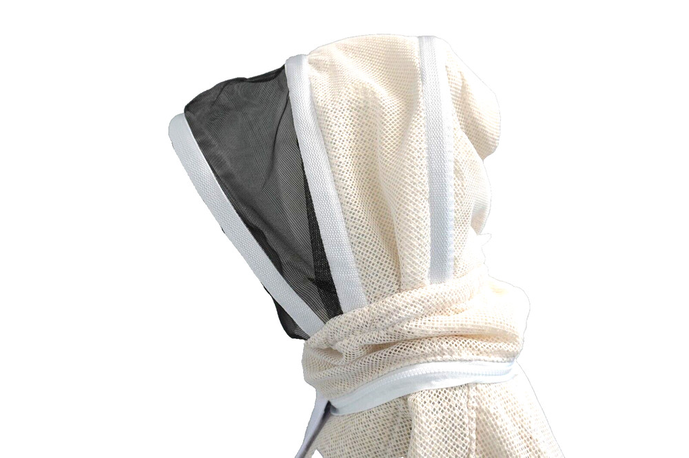 BEEKEEPING SUIT , Unisex 3 Layers Ventilated White - MEDIUM SIZE