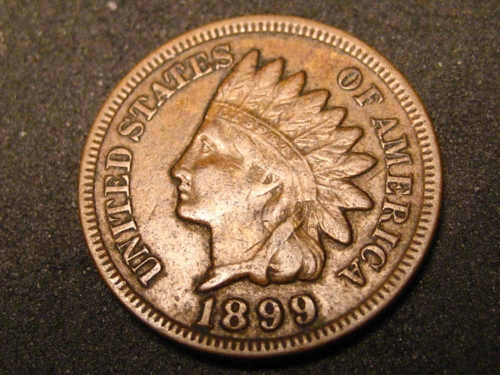 1899 Indian Head Cent XF