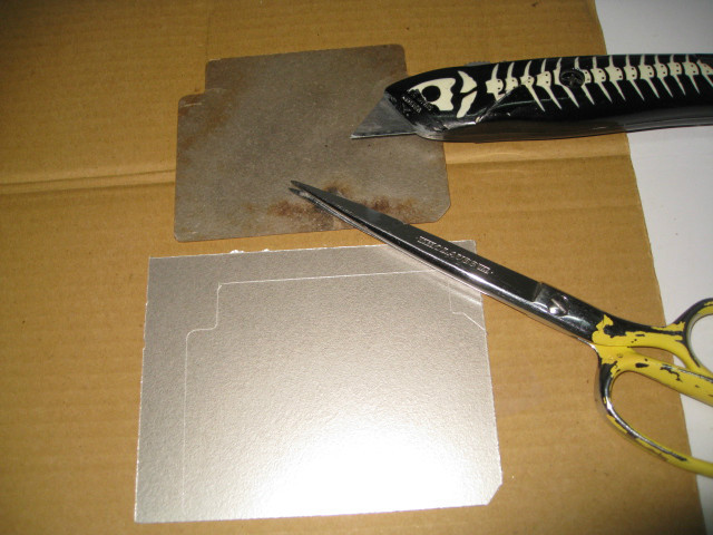 Easy Fix Cut to fit Universal Microwave Waveguide Cover for arcing & sparking 58