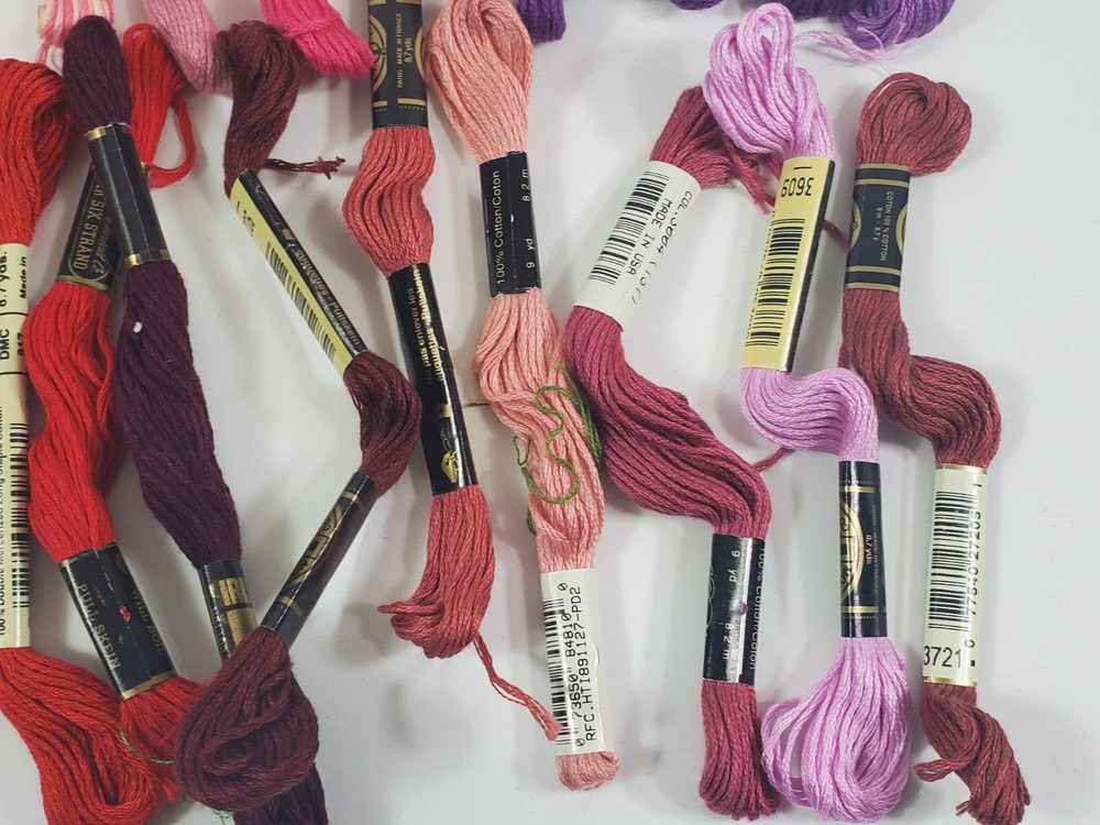 Lot of Embroidery Floss Thread (35)