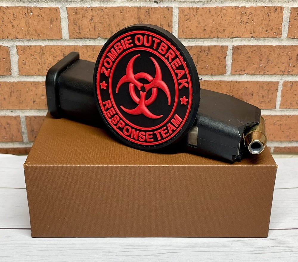 Zombie Outbreak Response Team Tactical PVC Patch, Morale Hook Back Zombie Patch