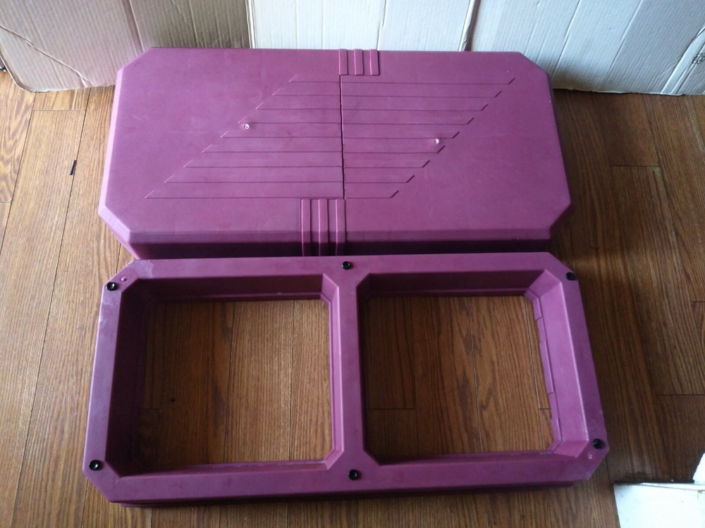 Vintage Aerobic Two-Level Adjustable Exercise Step Platform Set with Video 1992.