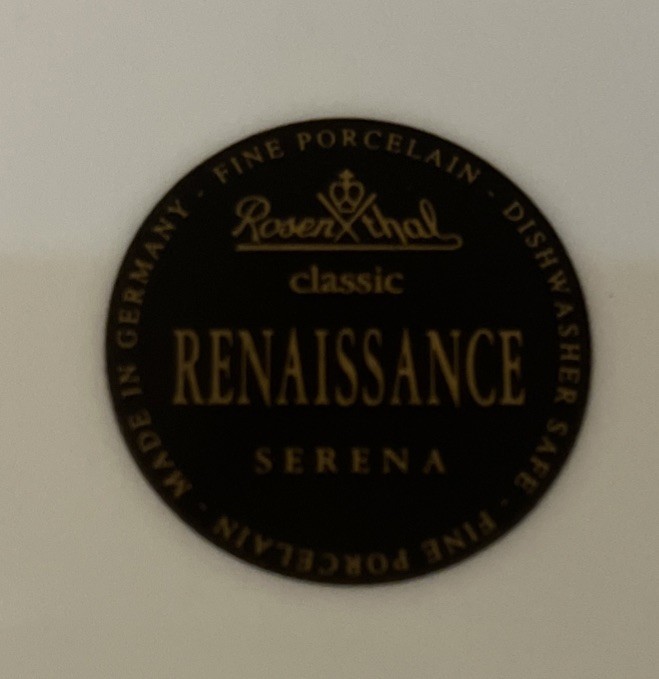 Rosenthall Classic Renaissance Collection