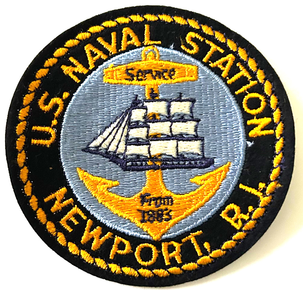 US Naval Station Newport Rhode Island Patch