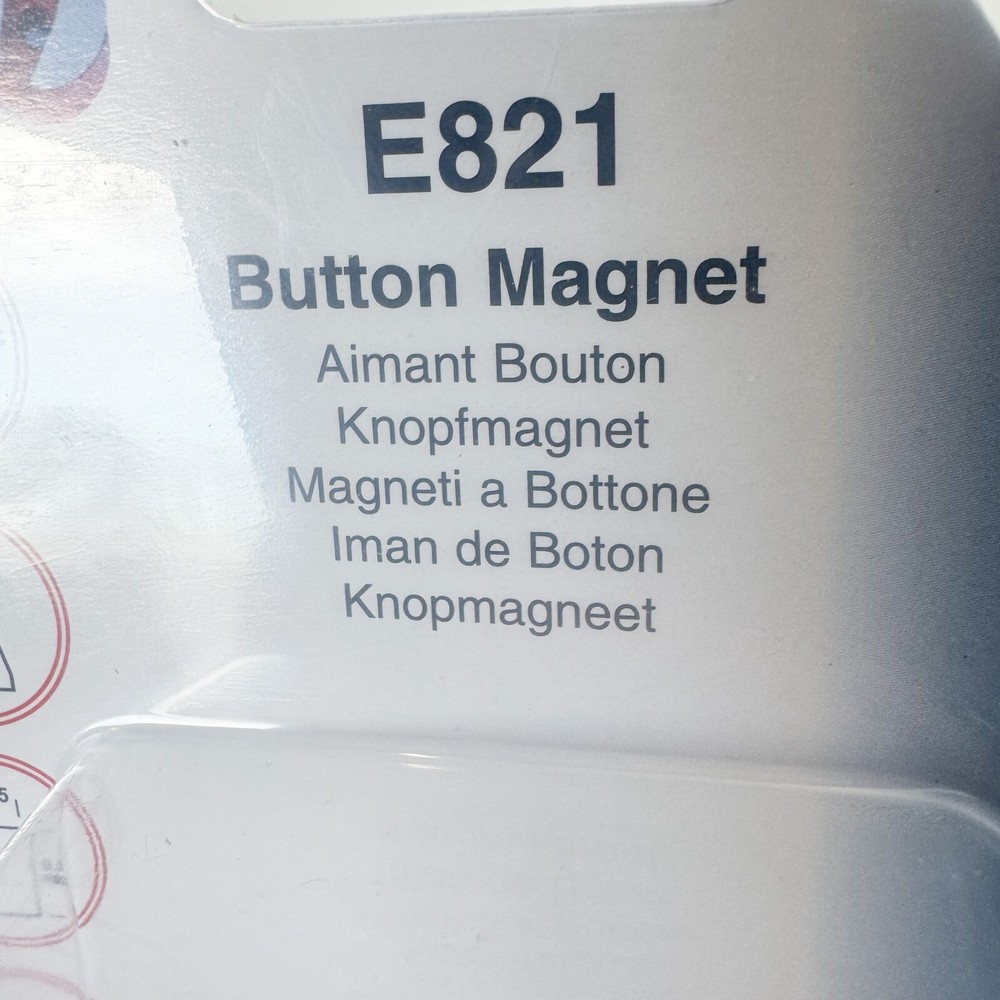 Eclipse 821 BUTTON MAGNET 12.5MM E821 ALNICO - E821 (G) EL04