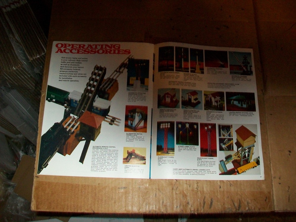 1978 Lionel train Catalog