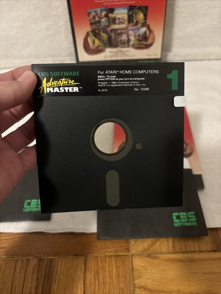 VTG Adventure Master C64 Commodore 64 computer game CBS Software 1984 FREE SHIP