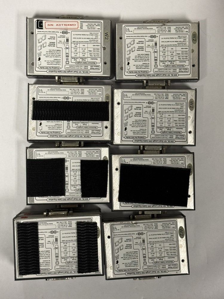 Lot of 10 Extron DVI DL 101 Cable Equalizer
