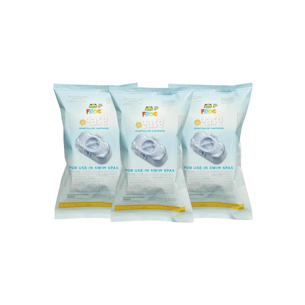 FROG @ease SmartChlor Cartridge for Swim Spa Floating System - 3 Pack Set
