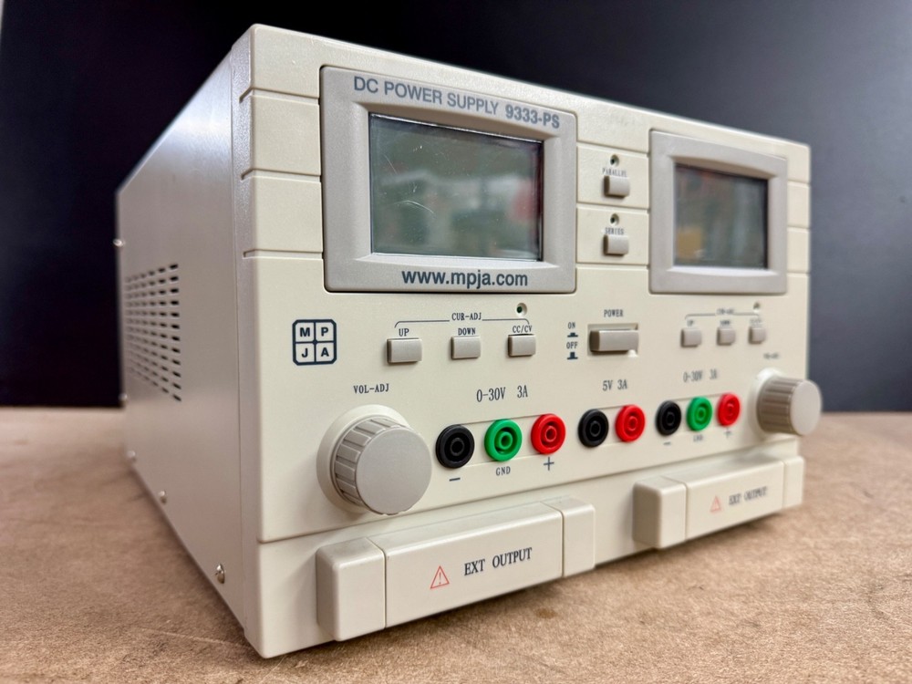MPJA 9333-PS DC Power Supply Working