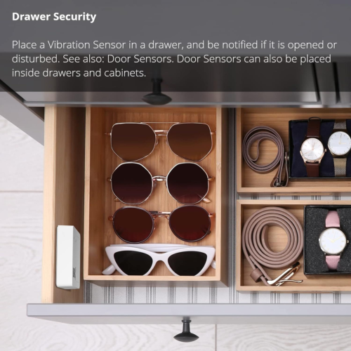 YoLink LoRa Smart Vibration Sensor & Hub Starter Kit: & Shock,... white