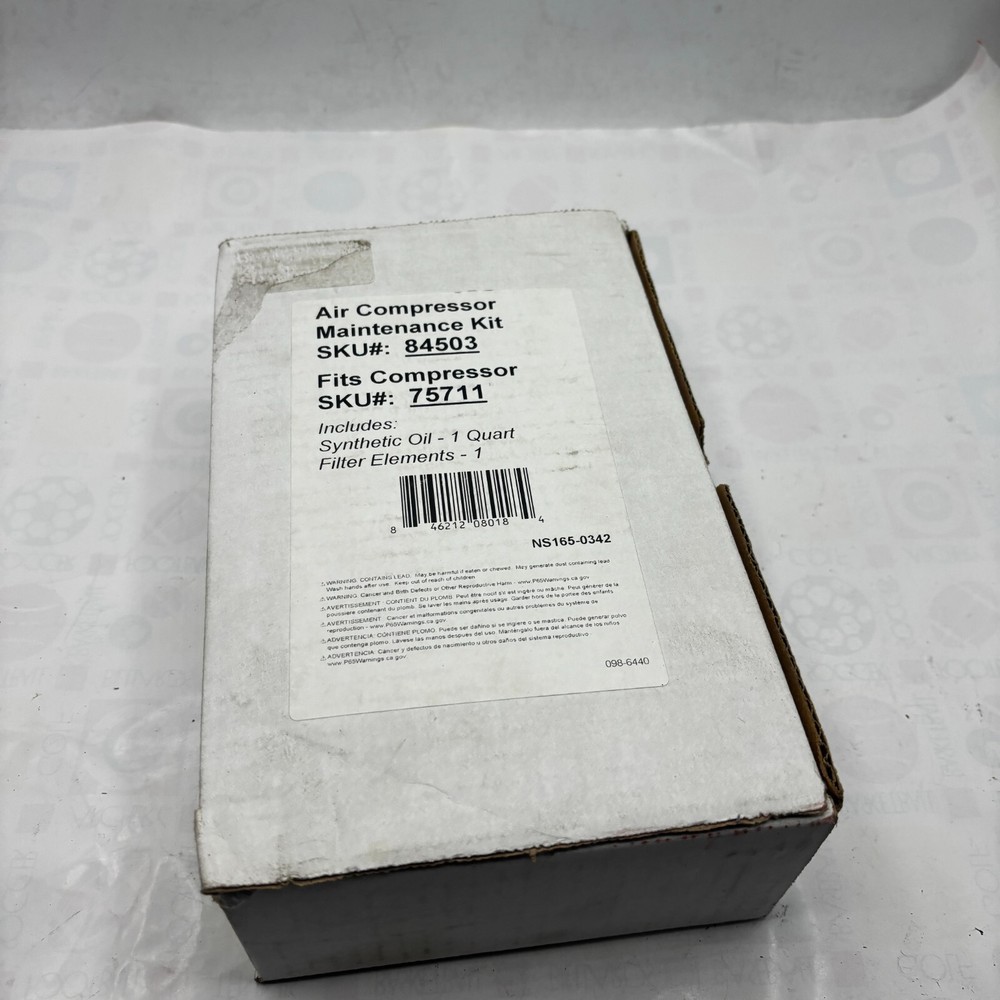 Air Compressor Maintenance Kit 84503 , fits compressor 75711 ⭐