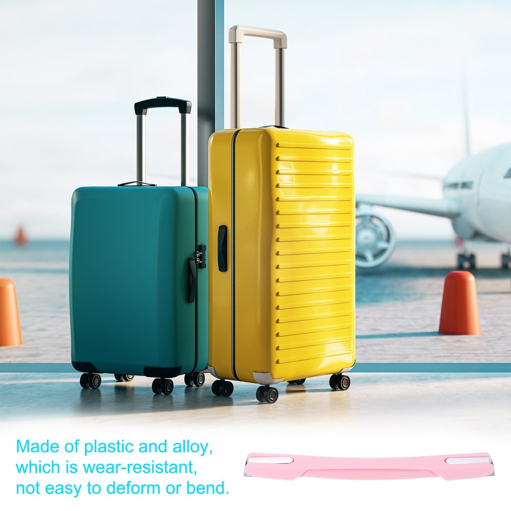 Luggage Handle, 8.86" x 0.98" Pull Handle Grip Replacement for Suitcase, Pink