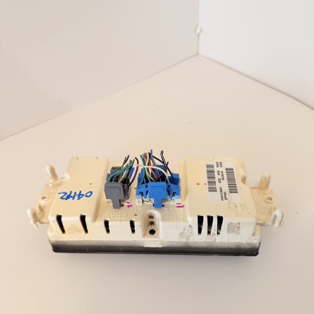 2004 HUMMER H2 AUTO CLIMATE CONTROL PANEL SWITCH OEM 15109704
