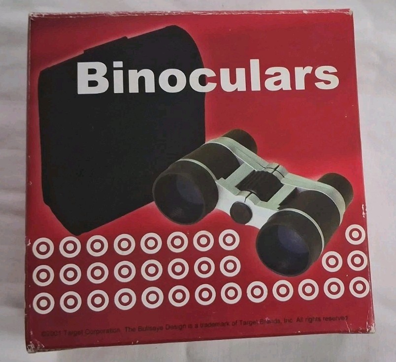 Target Binoculars 2001 Compact Viewing Set With Case & Box Gift Set