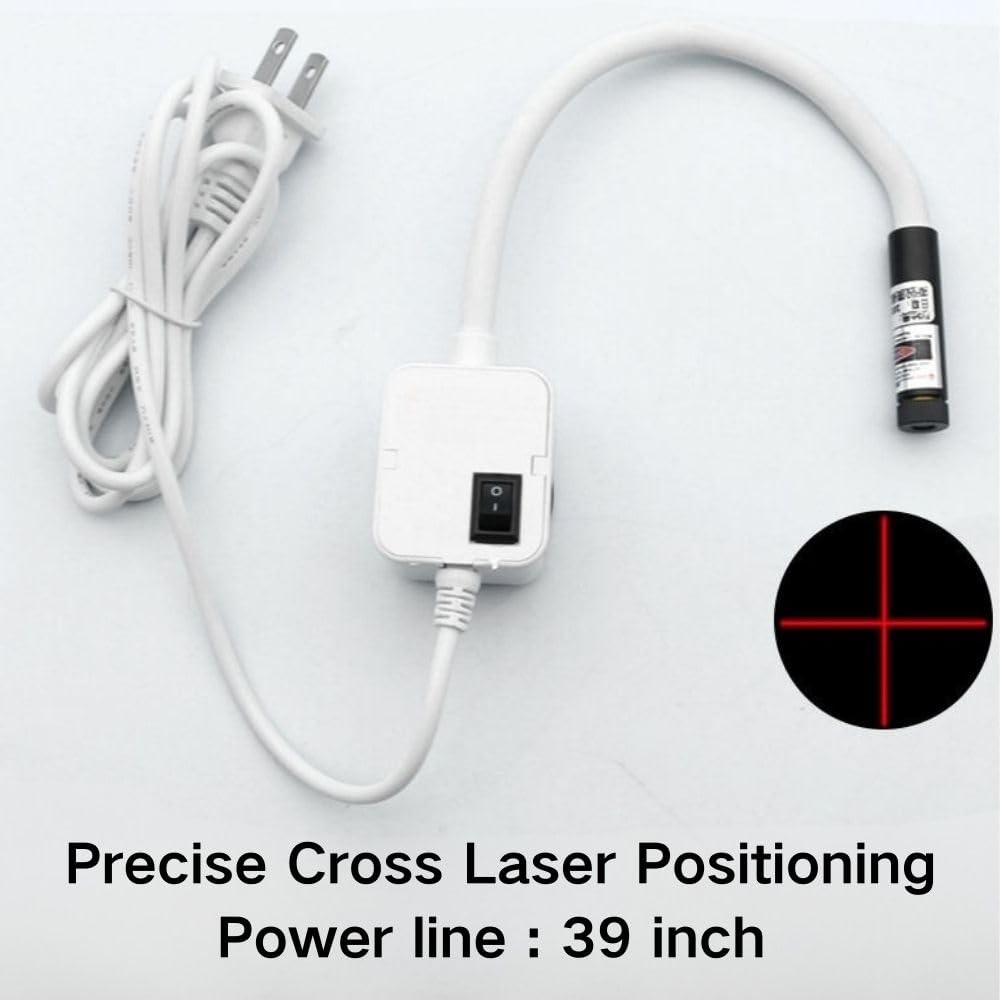 Heat Press Laser Alignment System, Laser Positioning Tool for TShirt & Hat Pr...