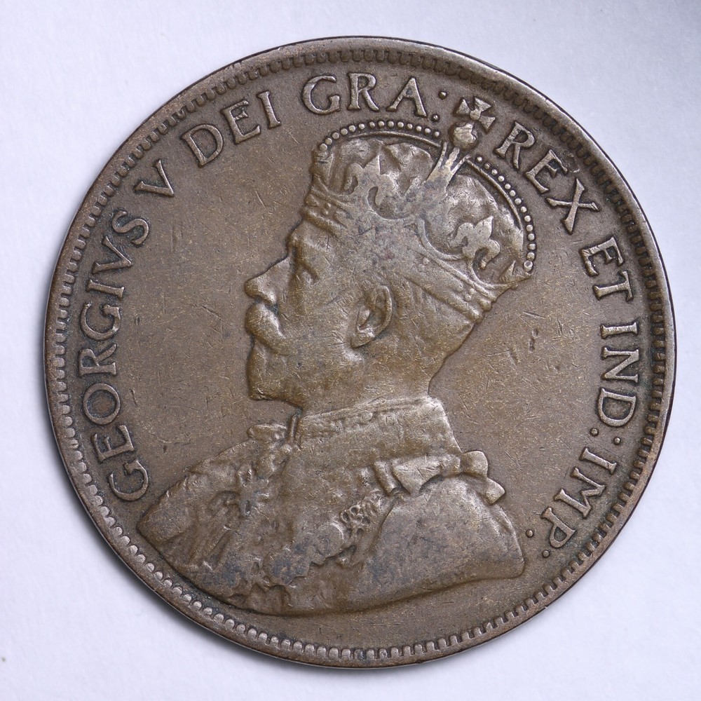 1917 Canada 1c One Cent Penny NICE COIN!