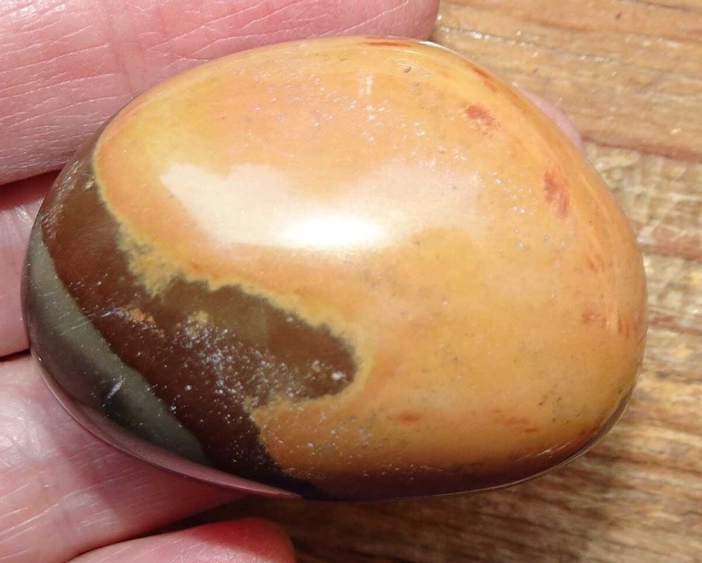 Polychrome Jasper - 3 Polished Pebbles - Madagascar sc749f