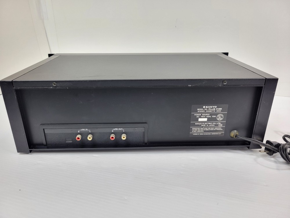 Sanyo Plus Series D62 Cassette Deck