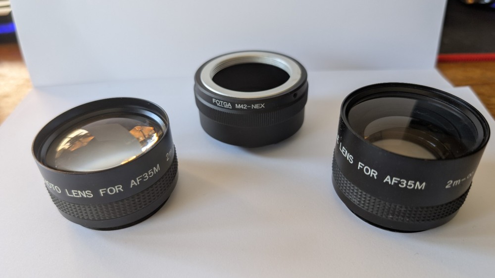 Avigon camera adaptors, beautiful case, really something special