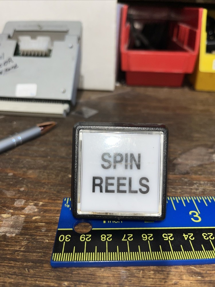 Slot Machine Button Spin Reels Orig. Large Button Smooth
