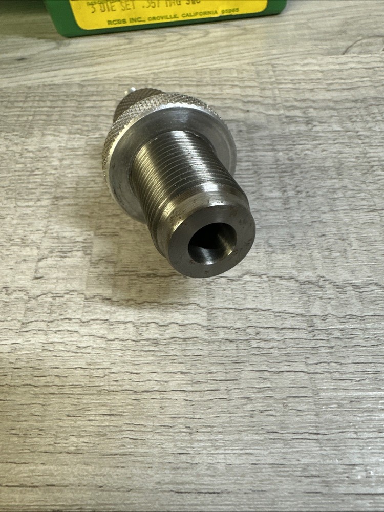 RCBS 3 Die Set 357 Mag SWC #18206 Reloading Dies - Used