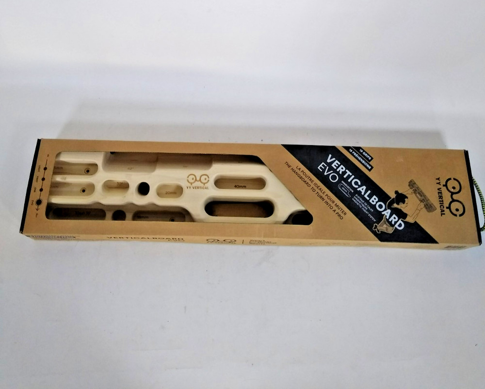YY Verticalboard EVO, climbing fingerboard, hand/grip strength training, NEW