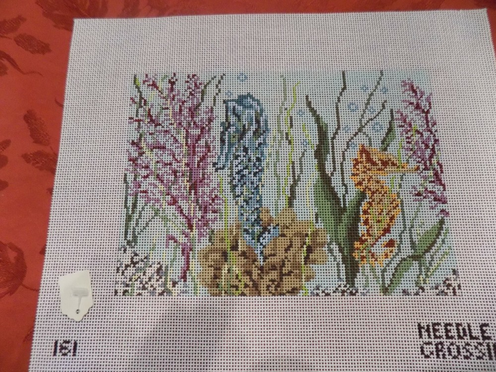 HAND PAINTED SEAHORSES