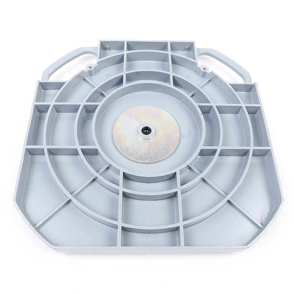 2pcs 3 Ton Front End Wheel Alignment Turntable Plate 360° Rotating Plate Table