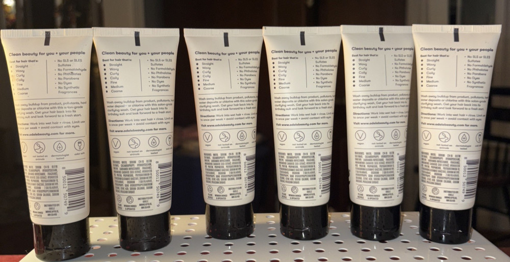 Odele Clarifying Shampoo Travel Size 2oz 6-Pack SEALED NEW