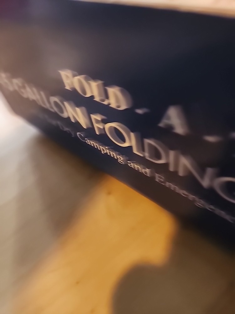 45 gallon folding water tank