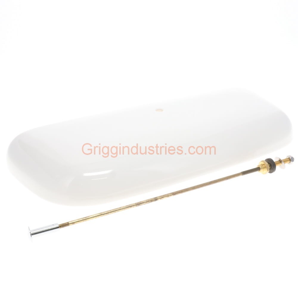 Mansfield 165 White Locking Lid