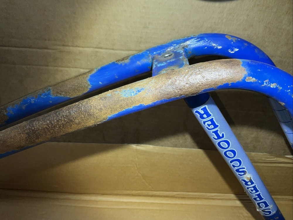 Kent super scooter Frame blue Vintage 80s