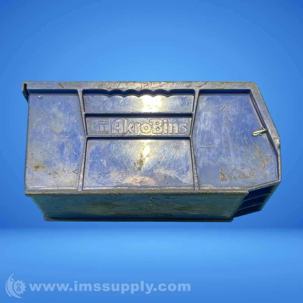 Akro Mils Blue Standard Storage Bin USIP