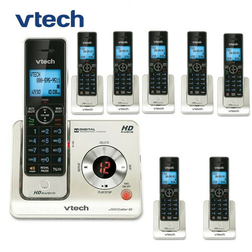 Vtech LS6425-3 8 Handset Cordless Phone Answering System DECT LS6405