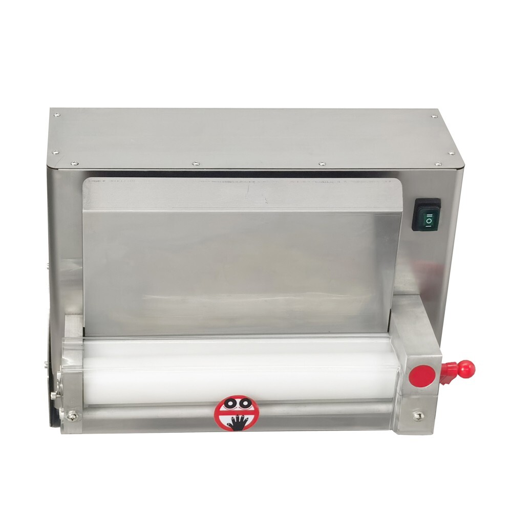 110V Automatic Electric Pizza Dough Roller Sheeter Diameter 3"-12" 450W