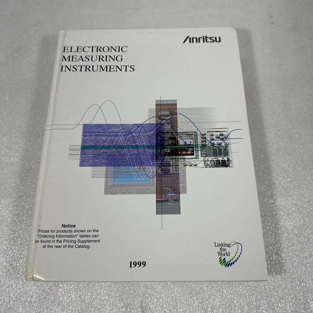 Anritsu Electronic Measuring Instruments 1999 Catalog