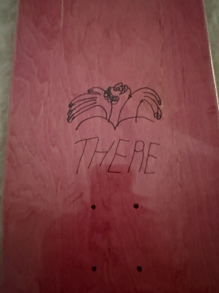 Jeffrey Cheung - Drawing included on back - Unity There Skateboard Deck