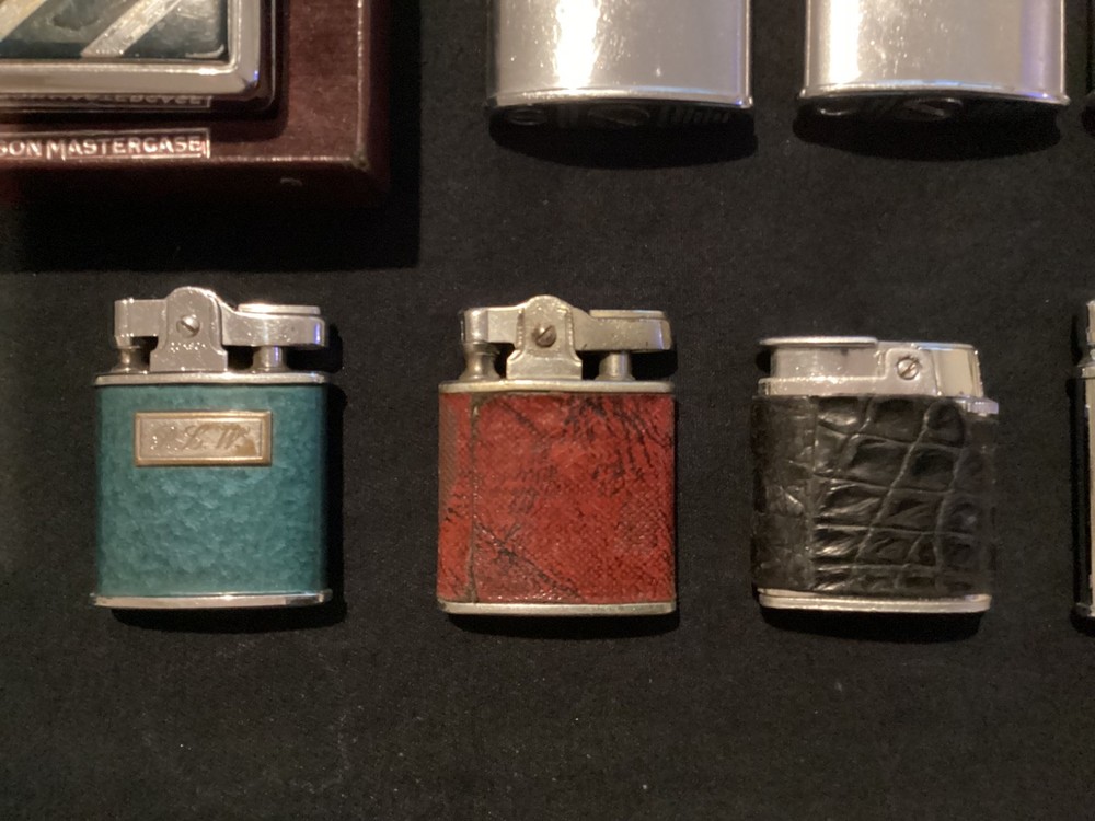 THIRTEEN RONSON LIGHTERS IN VERY GOOD CONDITION