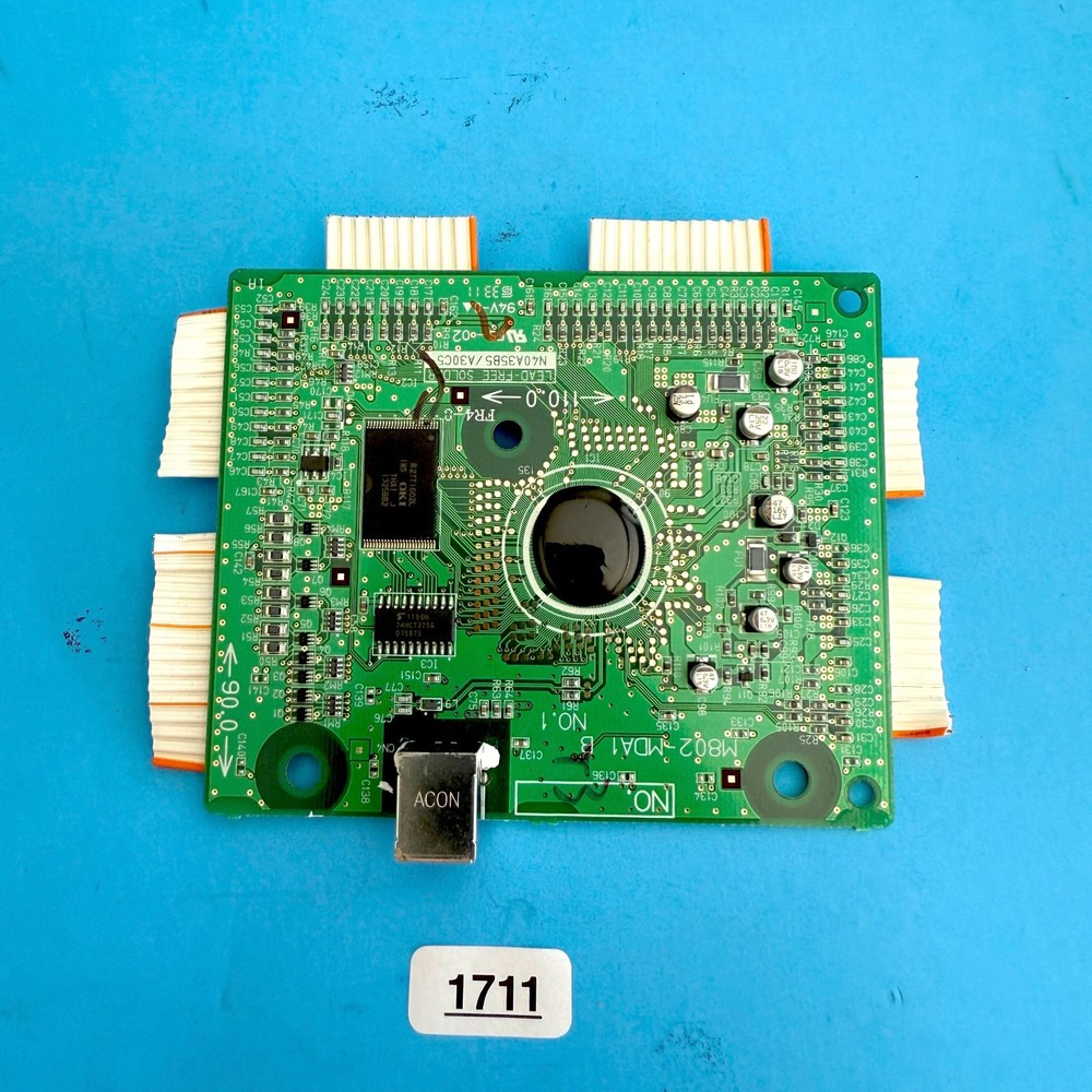 CASIO LK-230 Lighting Keyboard Used Part: USB Processor Connection PCB Board