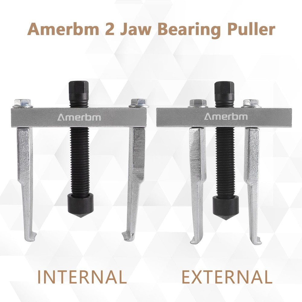 2 Jaw Bearing Puller 30mm-90mm Adjustable Gear Puller Tool - Heavy Duty Slim ...