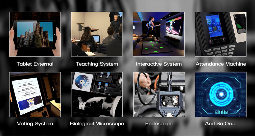 USB &Type-C Fixed Focus Camera Module HD 4K 8MP OS08A10 Sensor w/ UVC Protocol